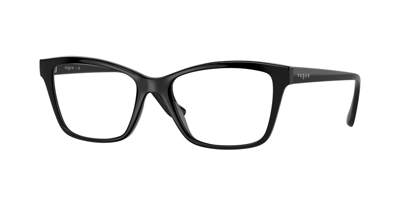 Vogue VO5420F Pillow Eyeglasses  W44-Black 54-140-17 - Color Map Black