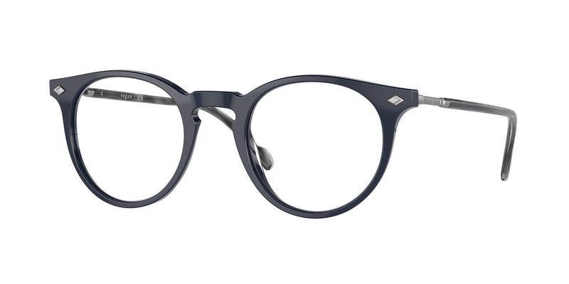 Vogue VO5434 Phantos Eyeglasses  2319-Full Dark Blue 49-145-22 - Color Map Blue