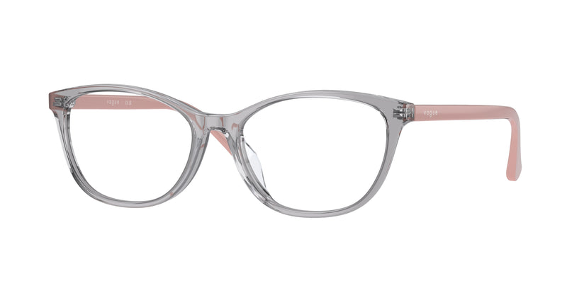 Vogue VO5502D Cat Eye Eyeglasses  2820-Transparent Grey 54-145-16 - Color Map Grey