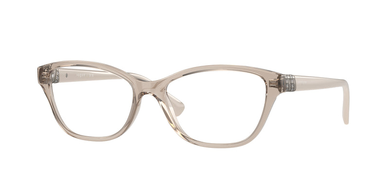 Vogue VO5516B Pillow Eyeglasses  2990-Transparent Light Brown 53-140-16 - Color Map Brown