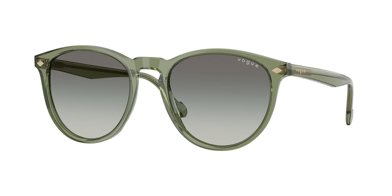 Vogue VO5599S Phantos Sunglasses  318711-Transparent Green 53-145-19 - Color Map Green