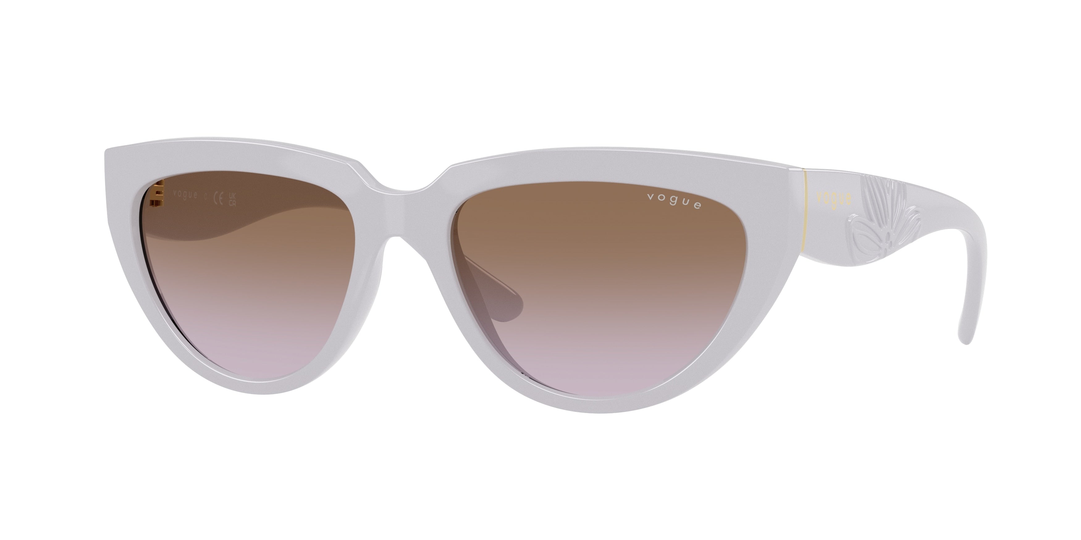 Vogue VO5629S Irregular Sunglasses  319368-Full Wisteria 54-140-17 - Color Map Violet