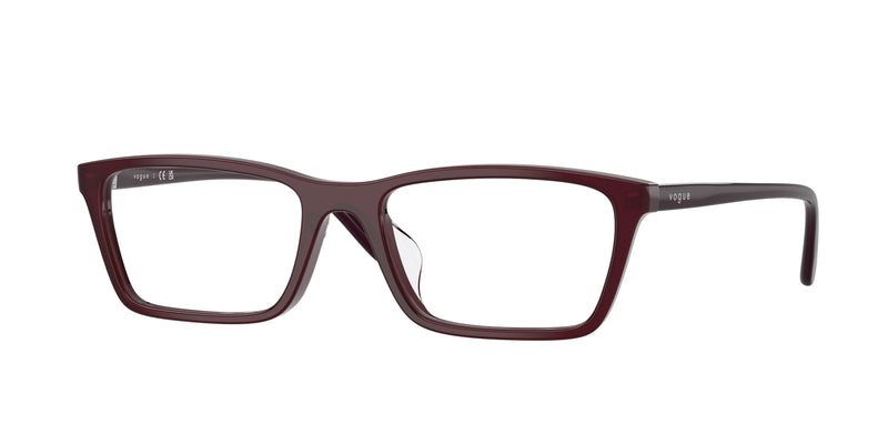 Vogue VO5667F Pillow Eyeglasses  2426-Full Bordeaux 54-140-18 - Color Map Red