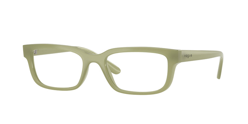Vogue VO5671 Rectangle Eyeglasses  3254-Opaline Green 53-140-18 - Color Map Green