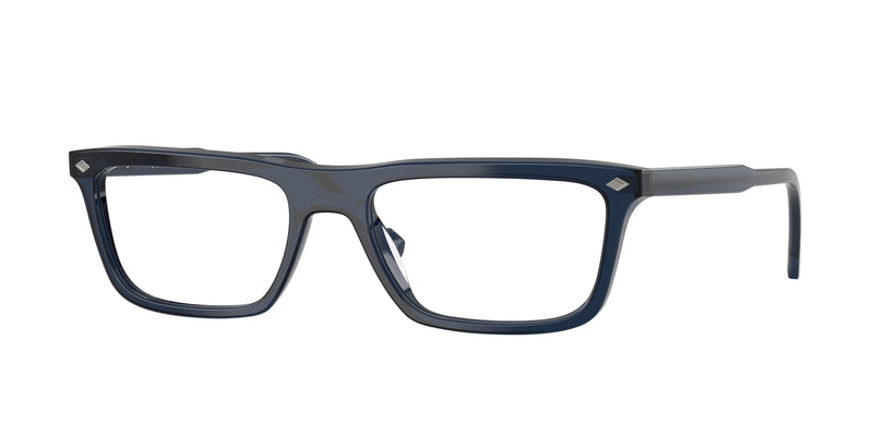 Vogue VO5686 Pillow Eyeglasses  3143-Transparent Blue 55-145-18 - Color Map Blue