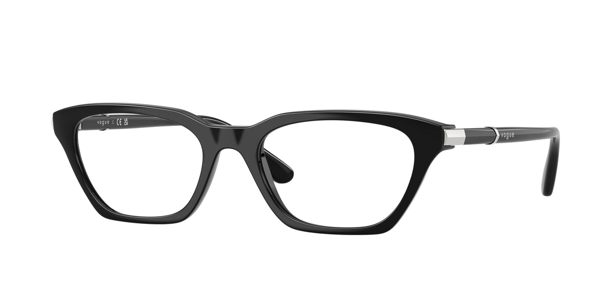 Vogue VO5698 Cat Eye Eyeglasses for Women — Free Shipping - 52-140-18 / W44-Black