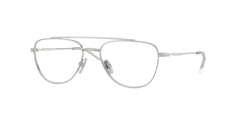 VOGUE JUNIOR OPHTHAL VY1001 Pilot Eyeglasses  323-Silver 50-130-16 - Color Map Silver