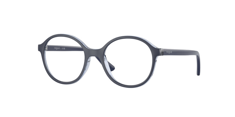 Vogue Junior VY2015 Round Eyeglasses Unisex — Free Shipping - 45-125-16 / 3029-Blue/Top Blue Matte