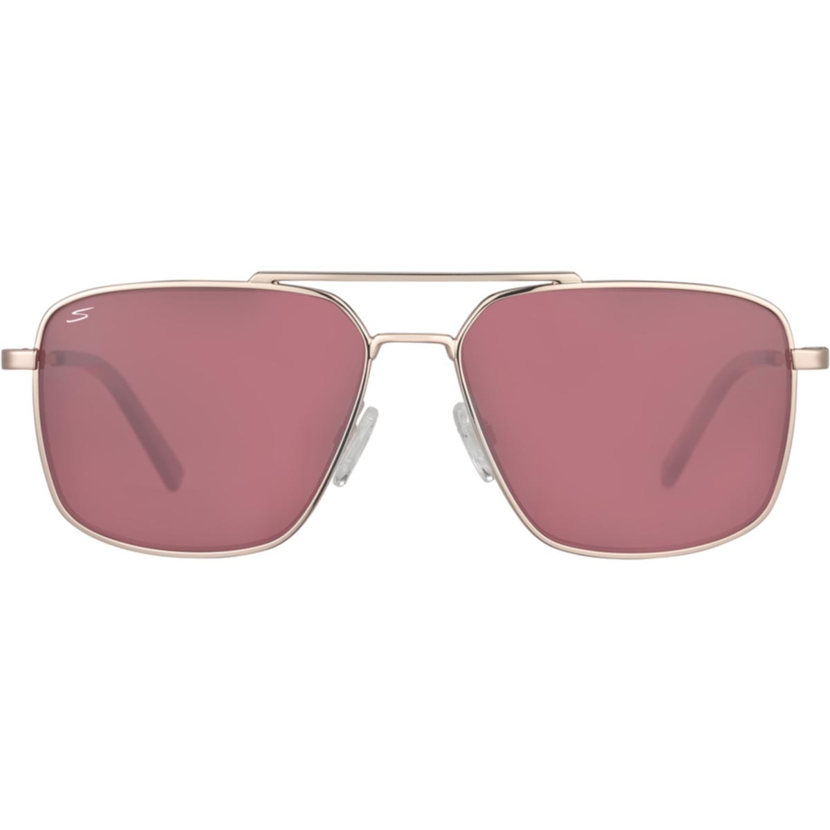 Serengeti Aitkin Sunglasses  Shiny Light Gold Medium, Large