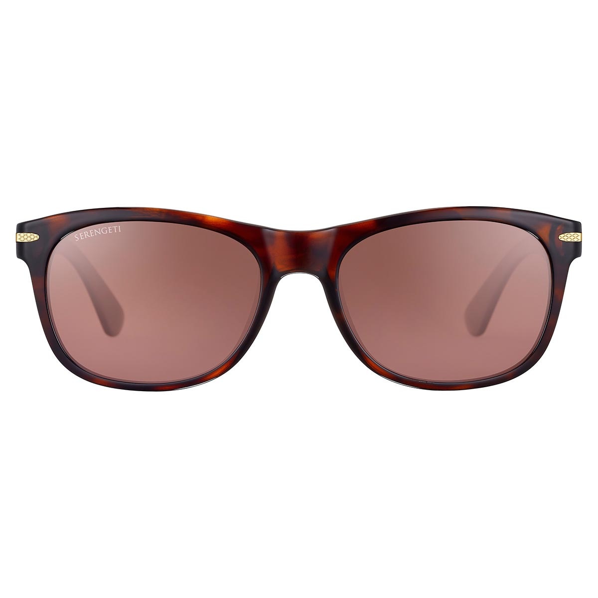 Serengeti Anteo Sunglasses  Dark Tortoise Shiny Medium