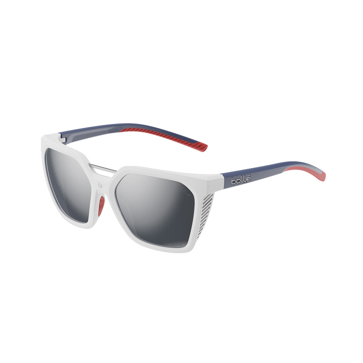 Bolle Asteria Sunglasses  White Blue Red Matte Medium