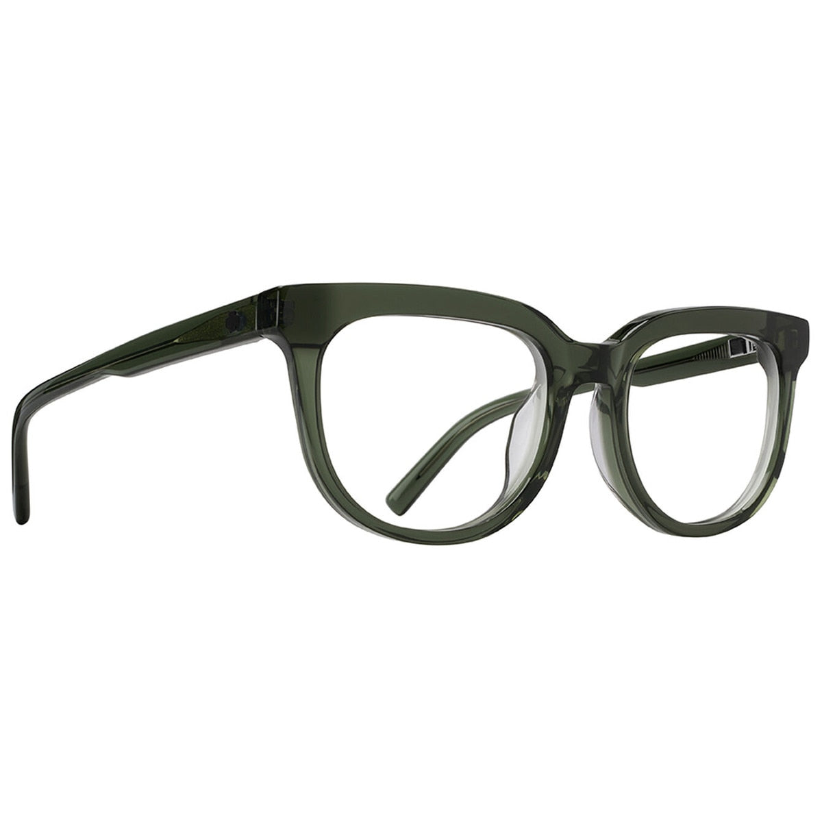 Spy Bewilder Optical 53 Eyeglasses  Translucent Sage Green Medium