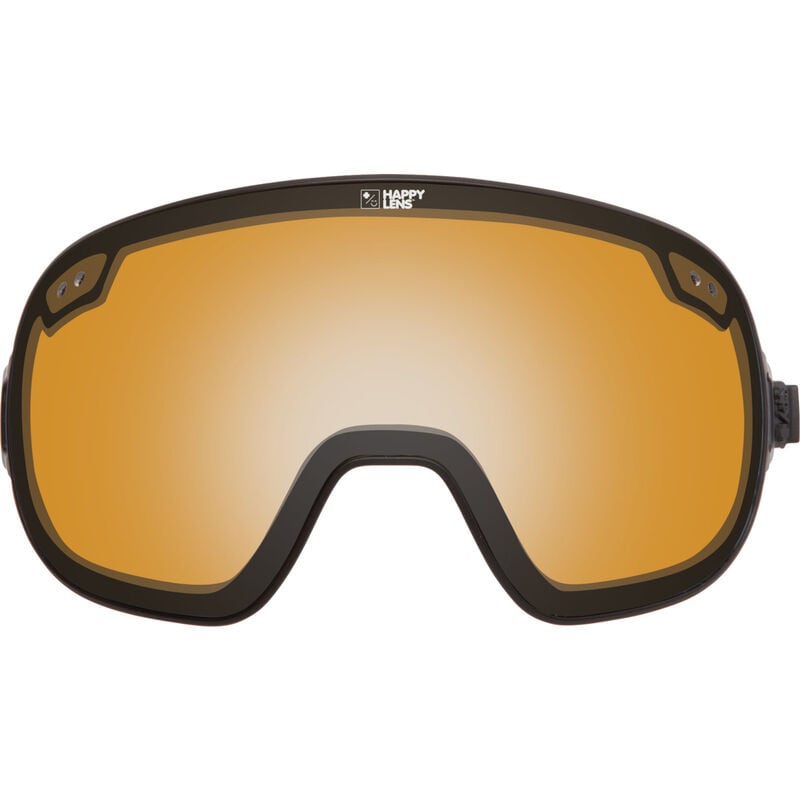 Spy Bravo Lens Goggles  Bravo LensHappy Persimmon WLucid Silver One Size