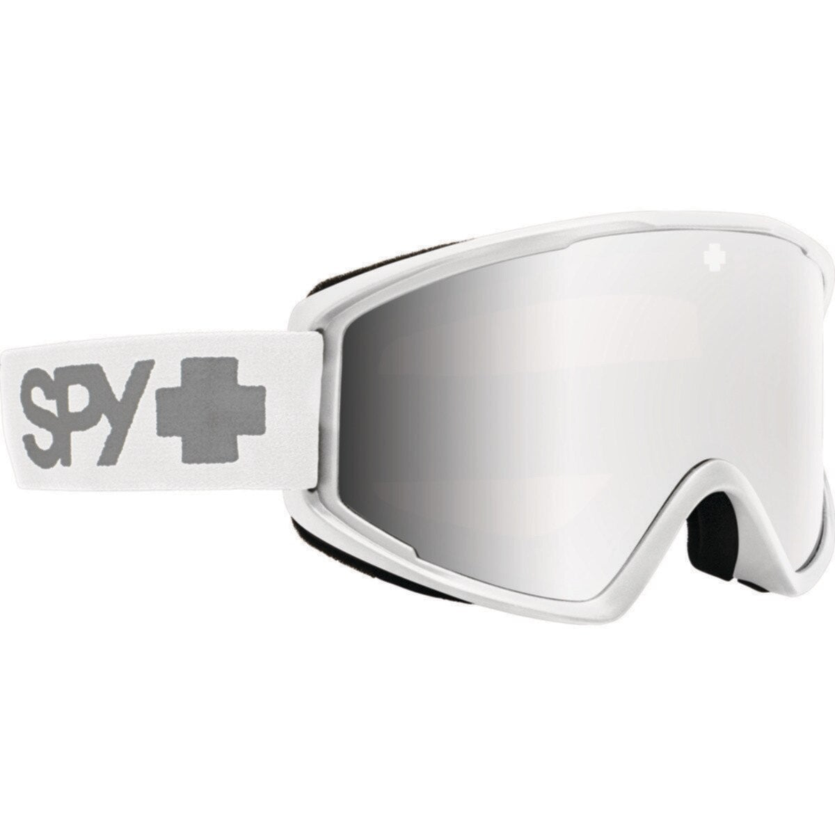 Spy Crusher Elite Goggles  White Matte Medium-Large One size