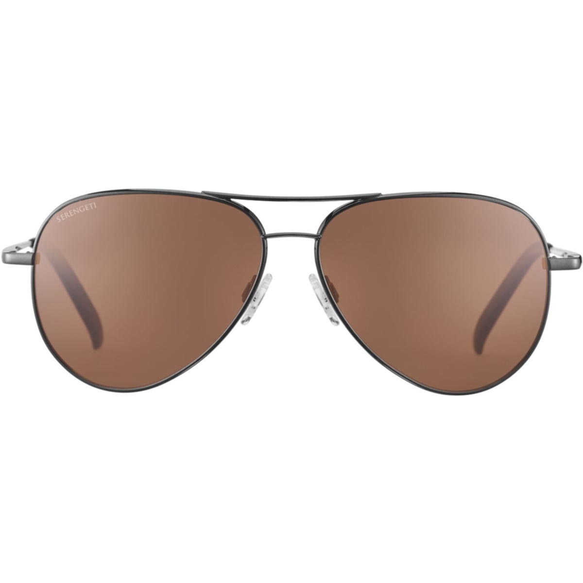 Serengeti Carrara Sunglasses  Gunmetal Shiny Medium