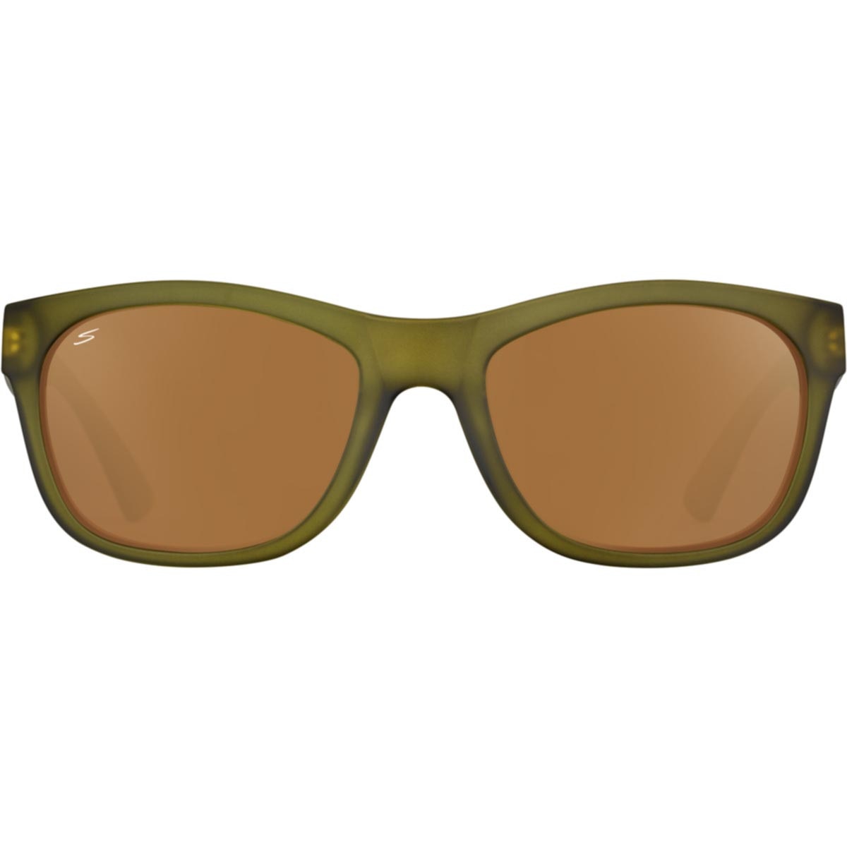 Serengeti Chandler Sunglasses  Rubberised Khaki Medium