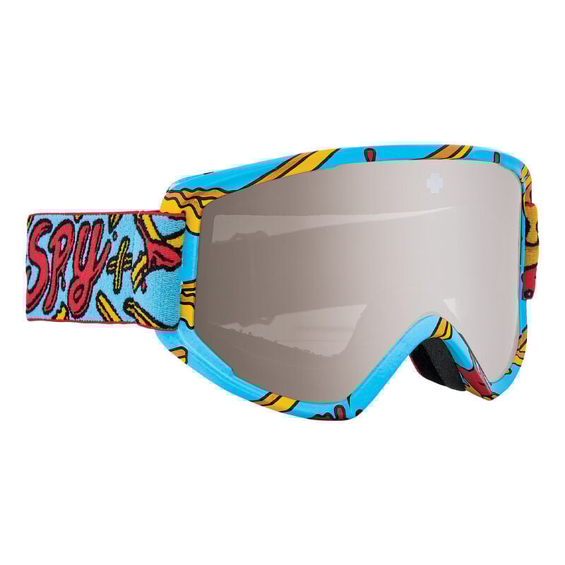 Spy Crusher Elite Jr Goggles  Gloss Light Blue French Fry One size