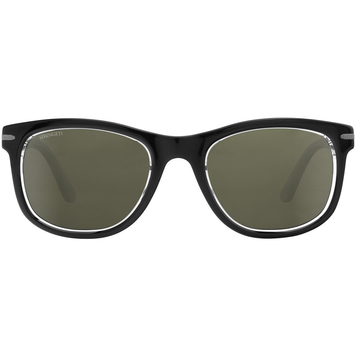 Serengeti DANNY Sunglasses  Shiny Light Gunmetal Medium, Large