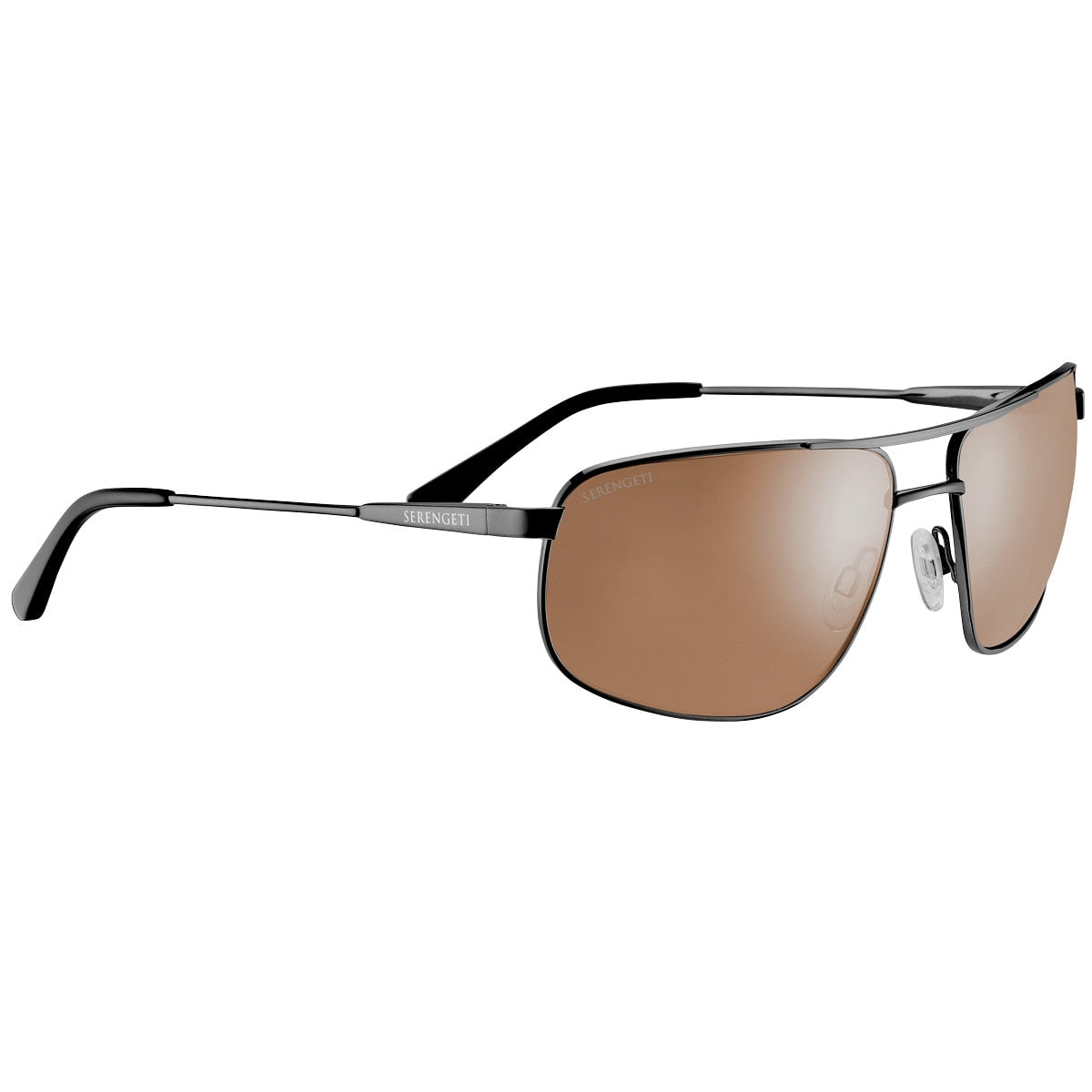 Serengeti DANTE 2.0 Sunglasses  Shiny Dark Gunmetal Medium-Large