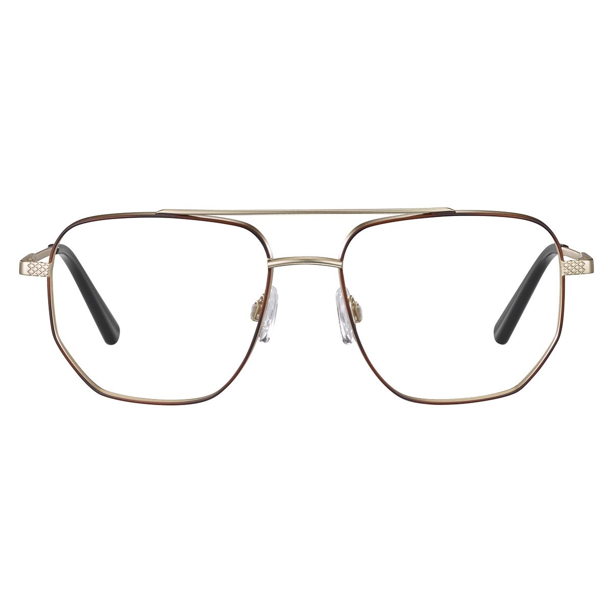Serengeti Follen Optic Eyeglasses  Matte Light Gold Havana Enamel Large