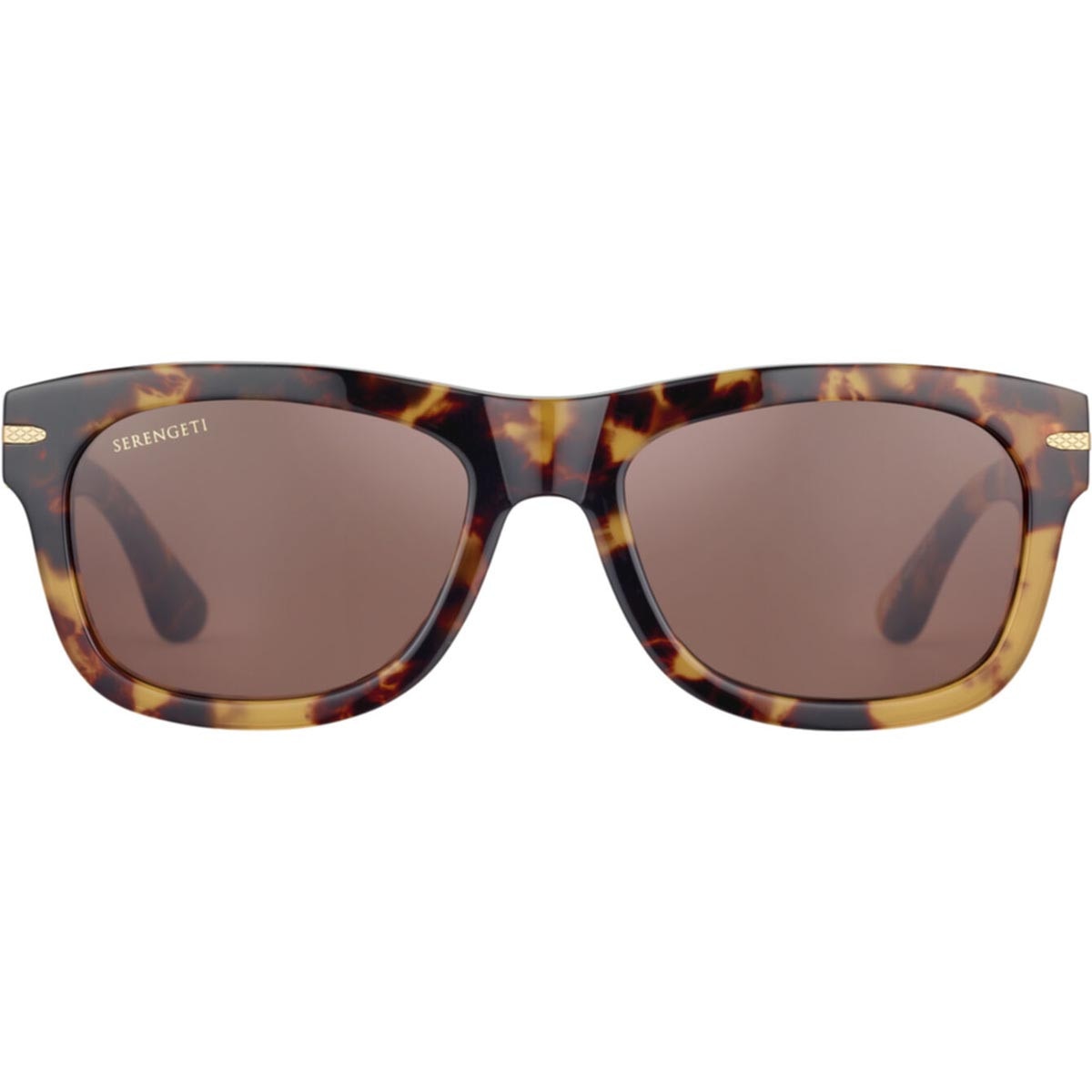 Serengeti Foyt Sunglasses  Shiny Tortoise Havana Medium