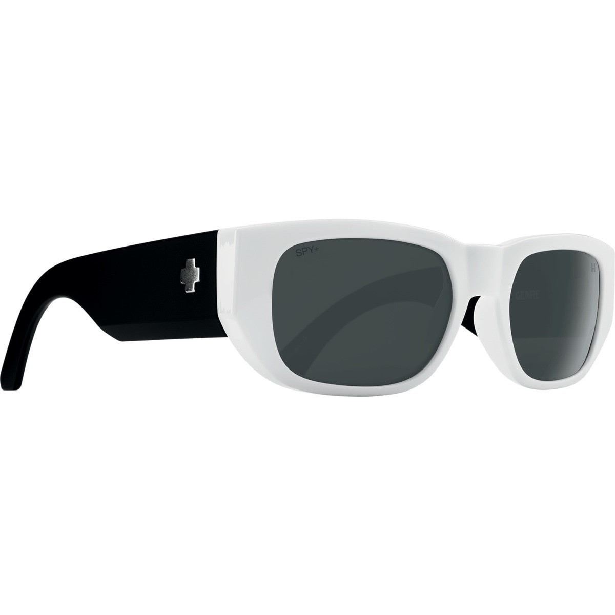 Spy Genre Sunglasses  White Matte Black 54-20-143