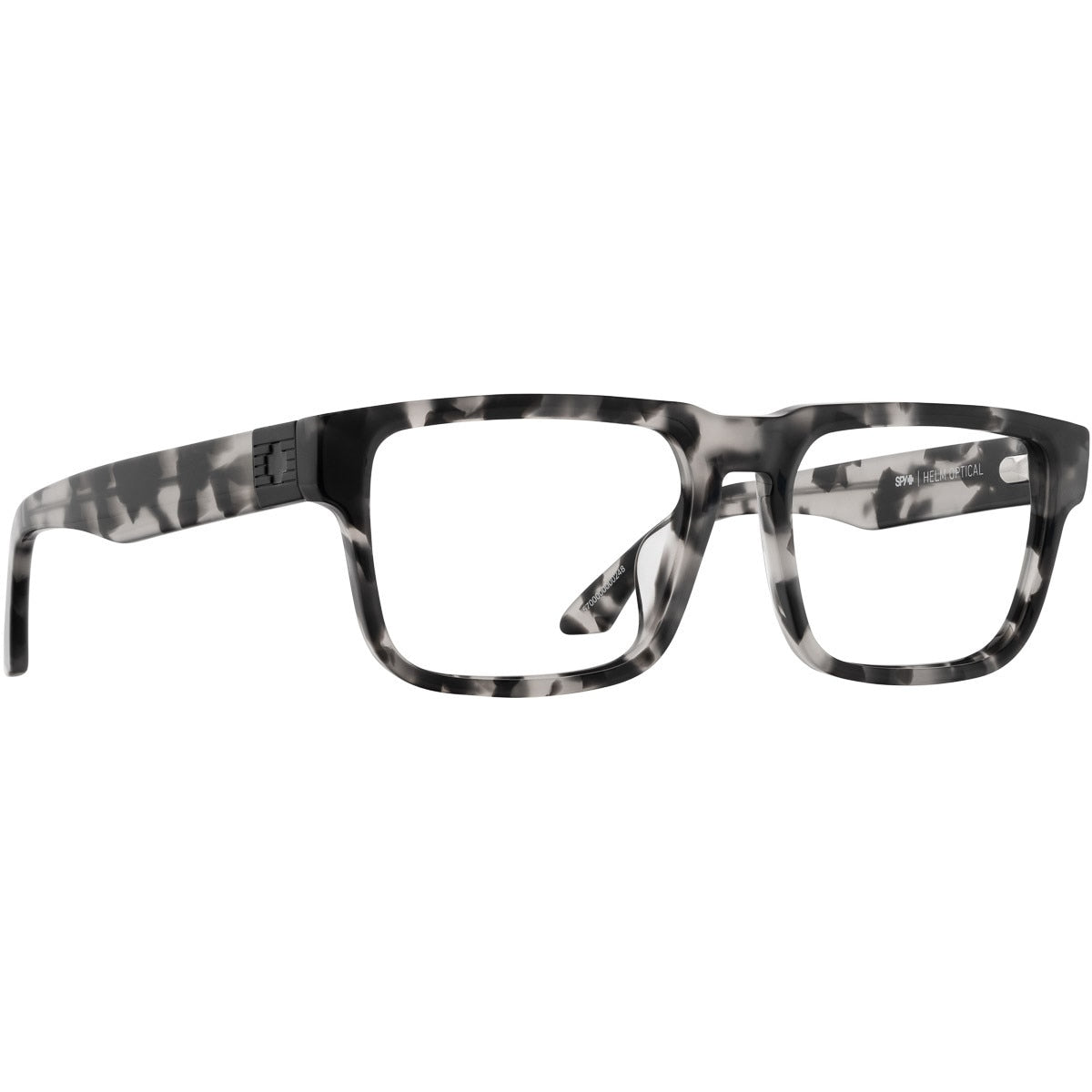Spy HELM OPTICAL 54 Eyeglasses  Black/gray Tort Small