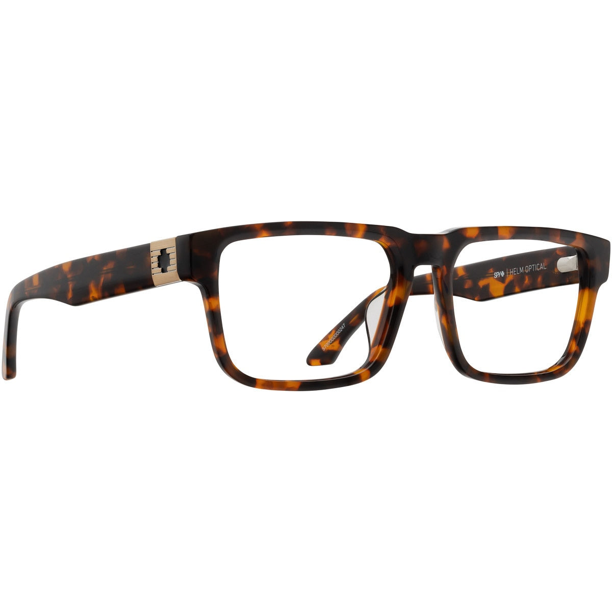 Spy HELM OPTICAL 54 Eyeglasses  Dark Tort Small