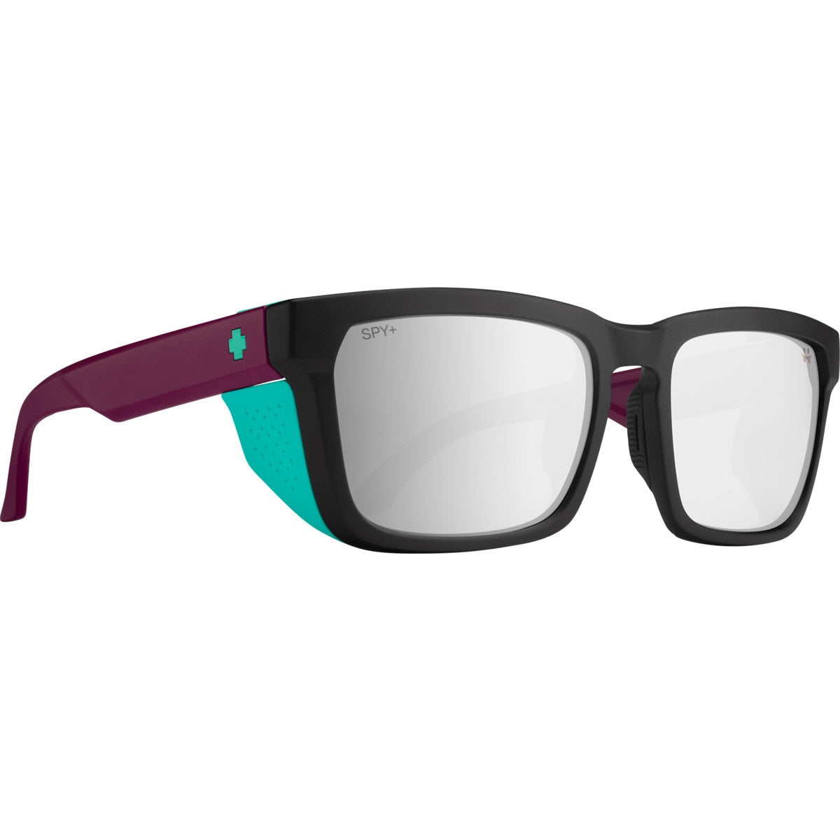 Spy HELM TECH Sunglasses  Black Purple 57-18-143