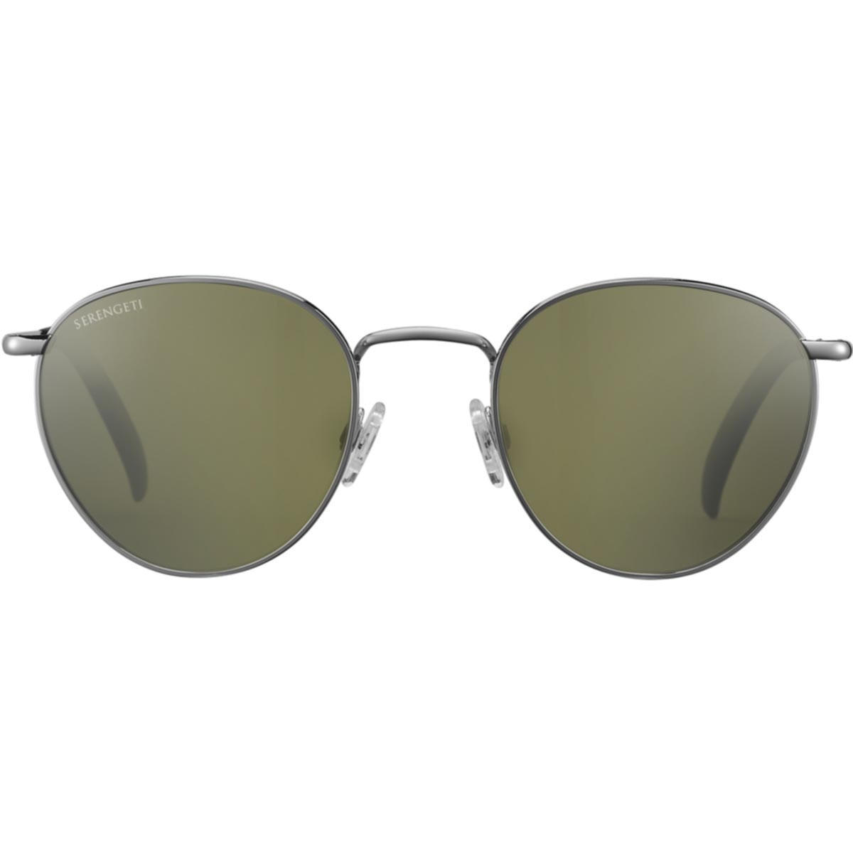 Serengeti Hamel Sunglasses  Shiny Silver Medium