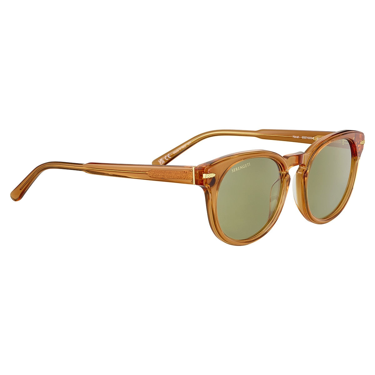 Serengeti Havah Sunglasses  Honey Shiny Small, Medium