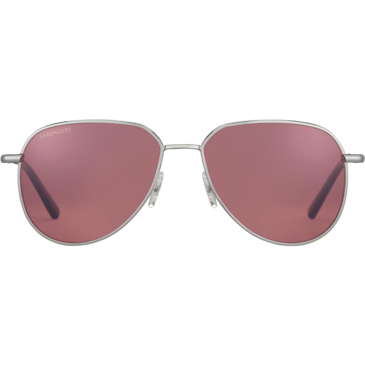 Serengeti Haywood Small Sunglasses  Shiny Silver Small