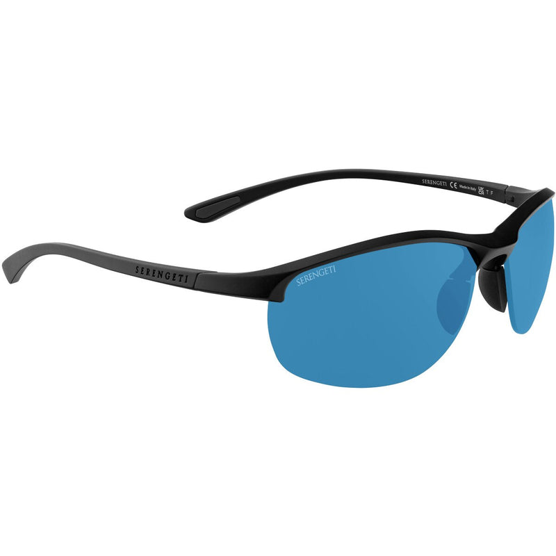 Serengeti James Sunglasses  Black Large