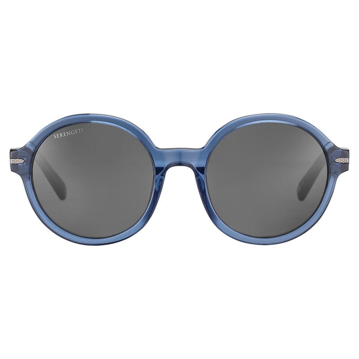 Serengeti Joan Sunglasses  Shiny Crystal Fed Blue Medium