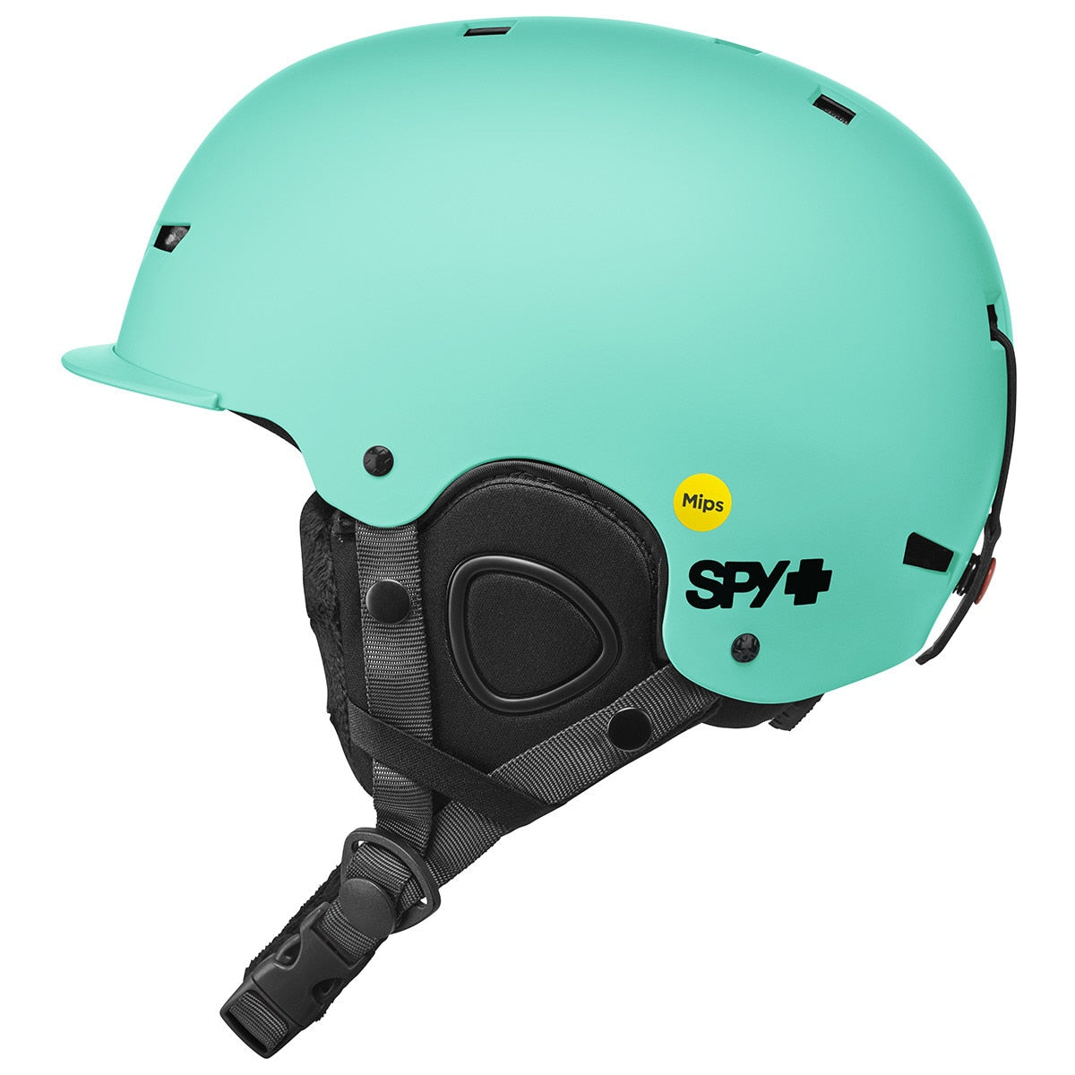 Spy Lil Galactic Mips Snow Helmet  Matte Neon Teal Small S 49-52