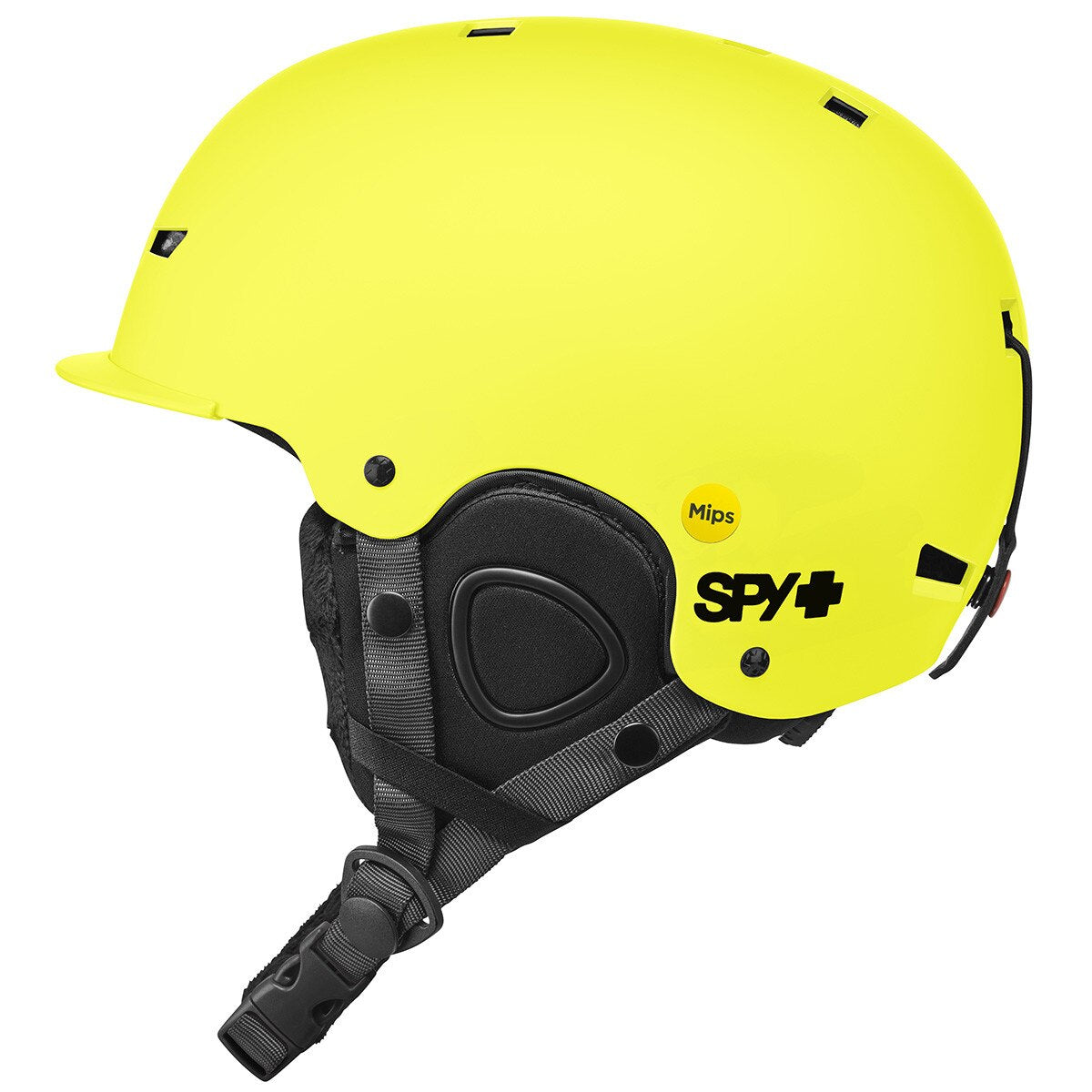 Spy Lil Galactic Mips Snow Helmet  Matte Neon Yellow Small S 49-52