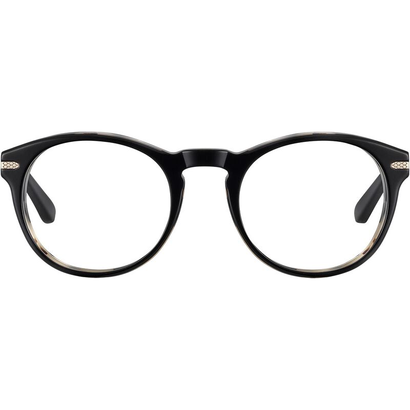 Serengeti Loren S Optic Eyeglasses  Shiny Black & Grey Havana Small