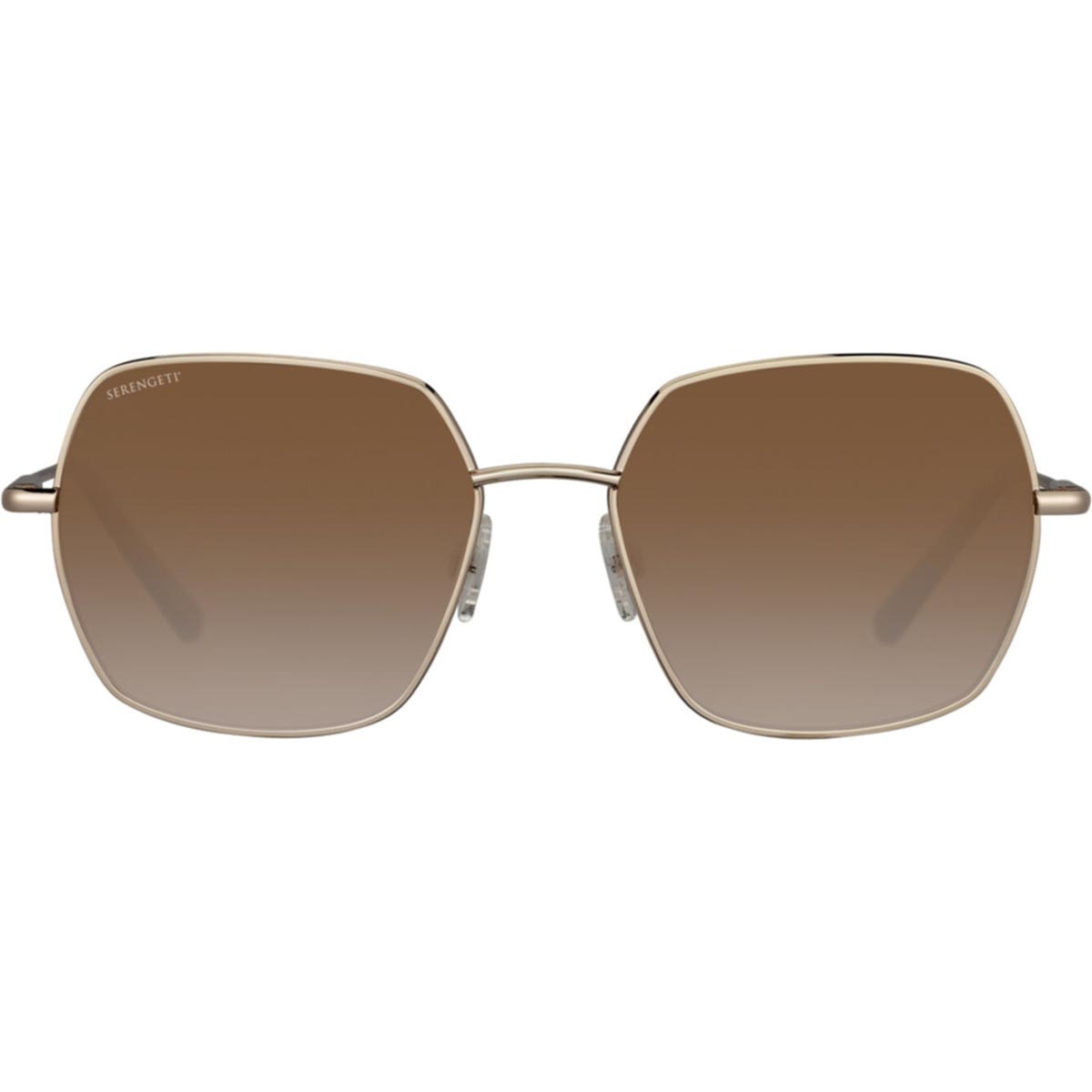 Serengeti Loy Sunglasses  Shiny Rose Gold Medium, Large