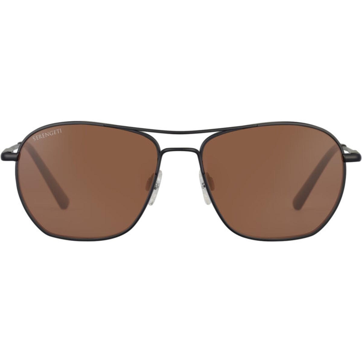 Serengeti Lunger Sunglasses  Matte Black Medium, Large