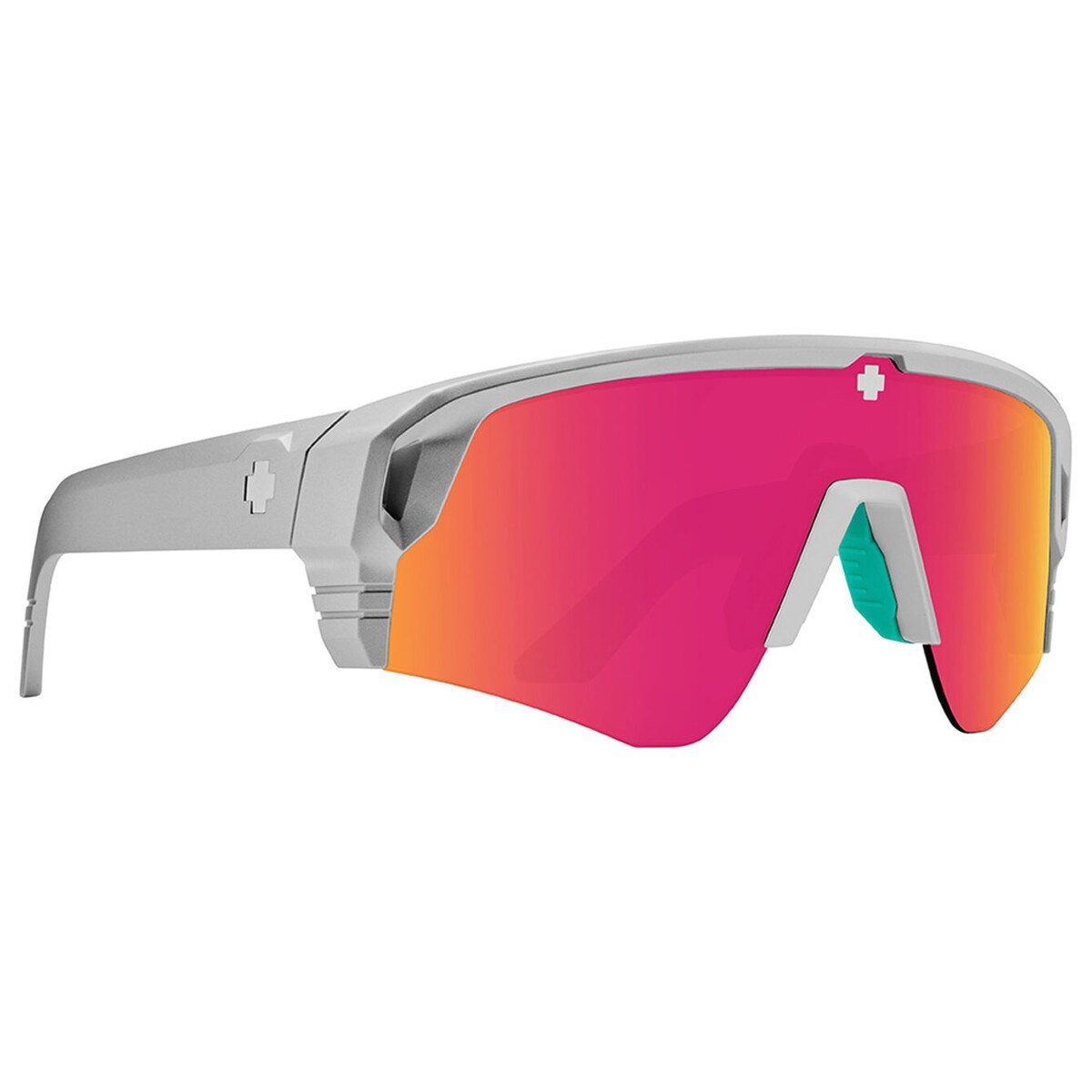 Spy Monolith Speed Sunglasses  Matte Silver Extra Large