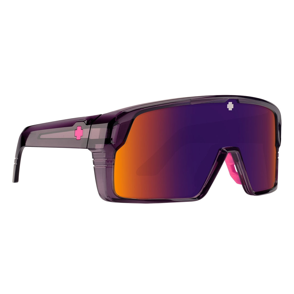 Spy Monolith Sunglasses  Translucent Dark Purple 138-00-147mm