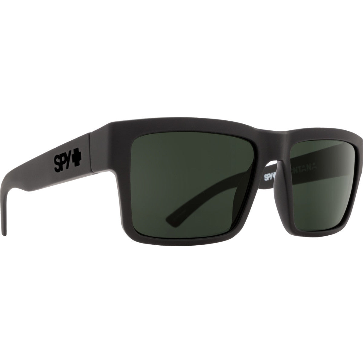 Spy Montana Sunglasses  Black Soft Matte Medium
