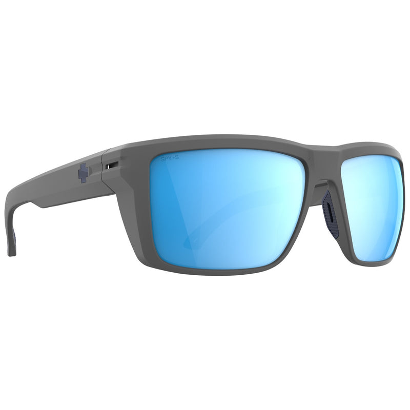 Spy Overhaul Sunglasses  Ansi Matte Gray Medium-Large