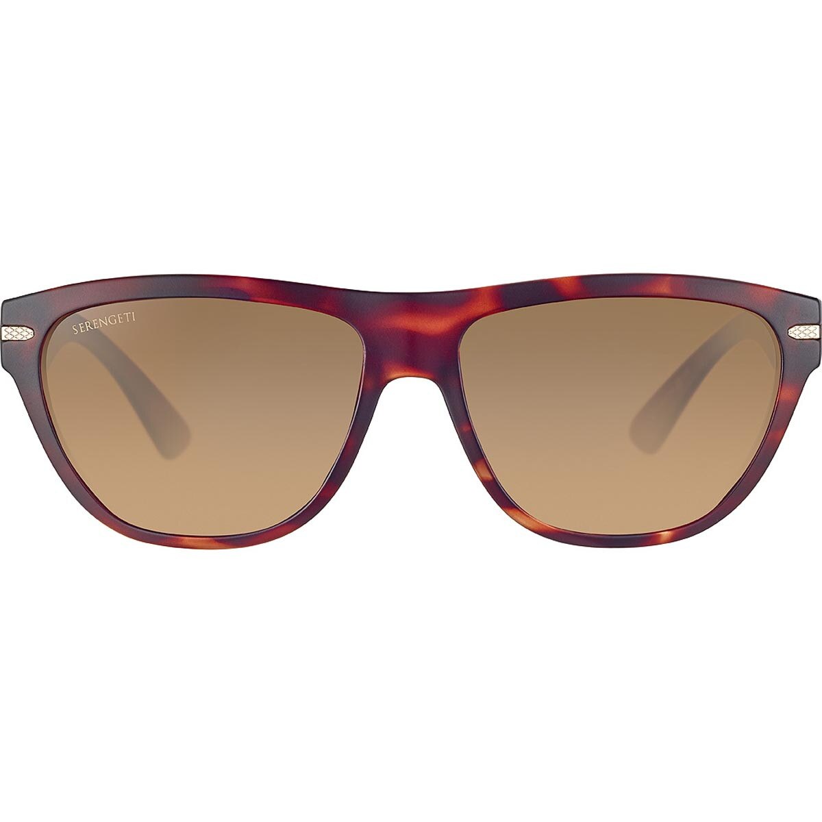 Serengeti Pancho Sunglasses  Red Tortoise Matte Large