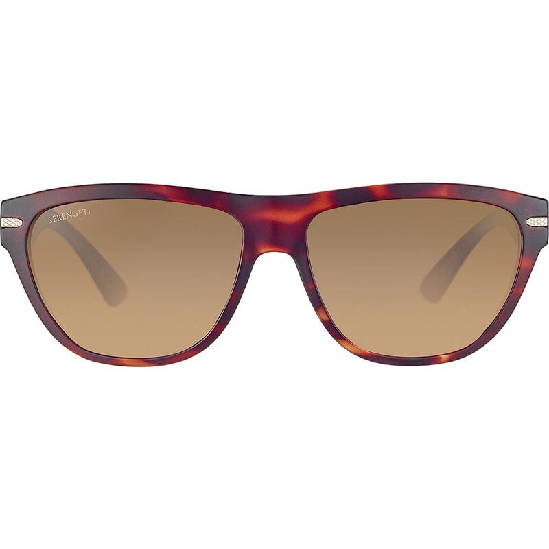 Serengeti Pancho Sunglasses  Red Tortoise Matte Large