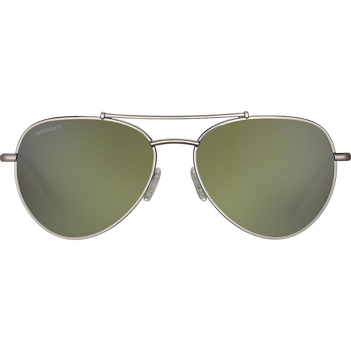 Serengeti Pete Sunglasses  Shiny Gunmetal Medium, Large