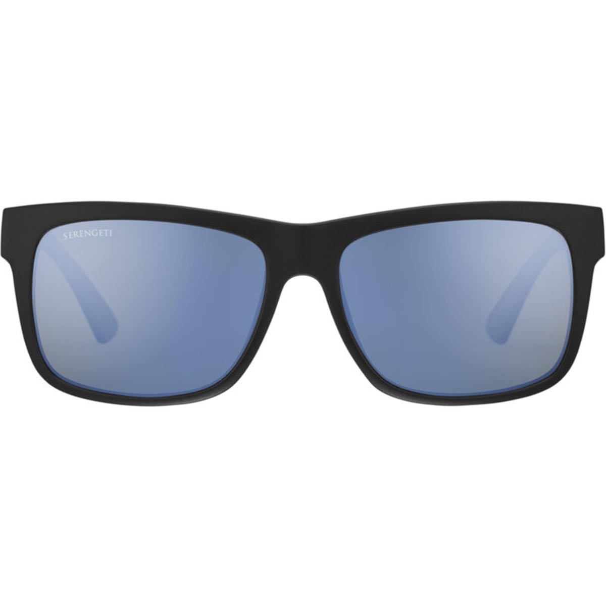 Serengeti Positano Sunglasses  Matte Black Medium-Large, Large