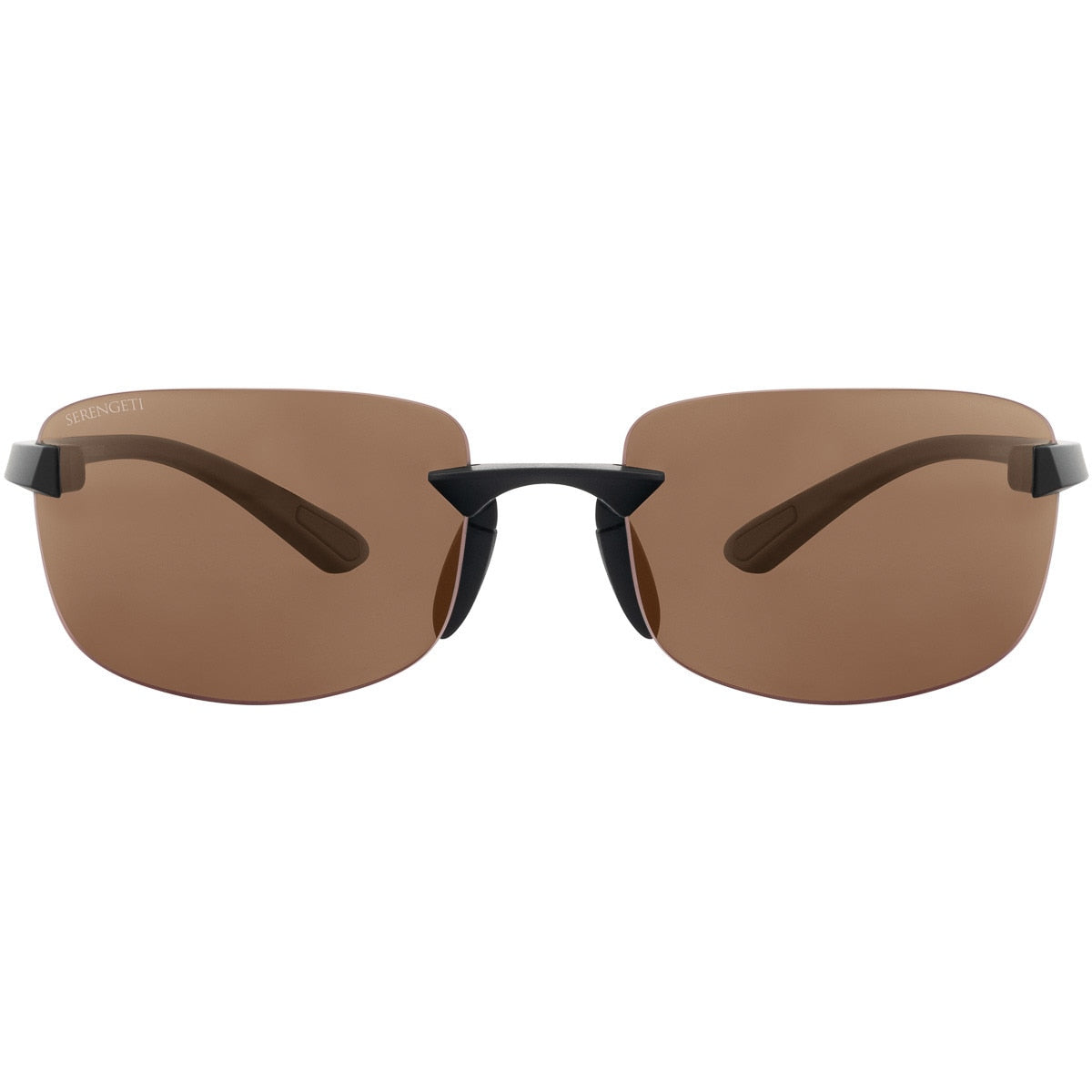 Serengeti Rick Sunglasses  Matte Black Medium, Medium-Large