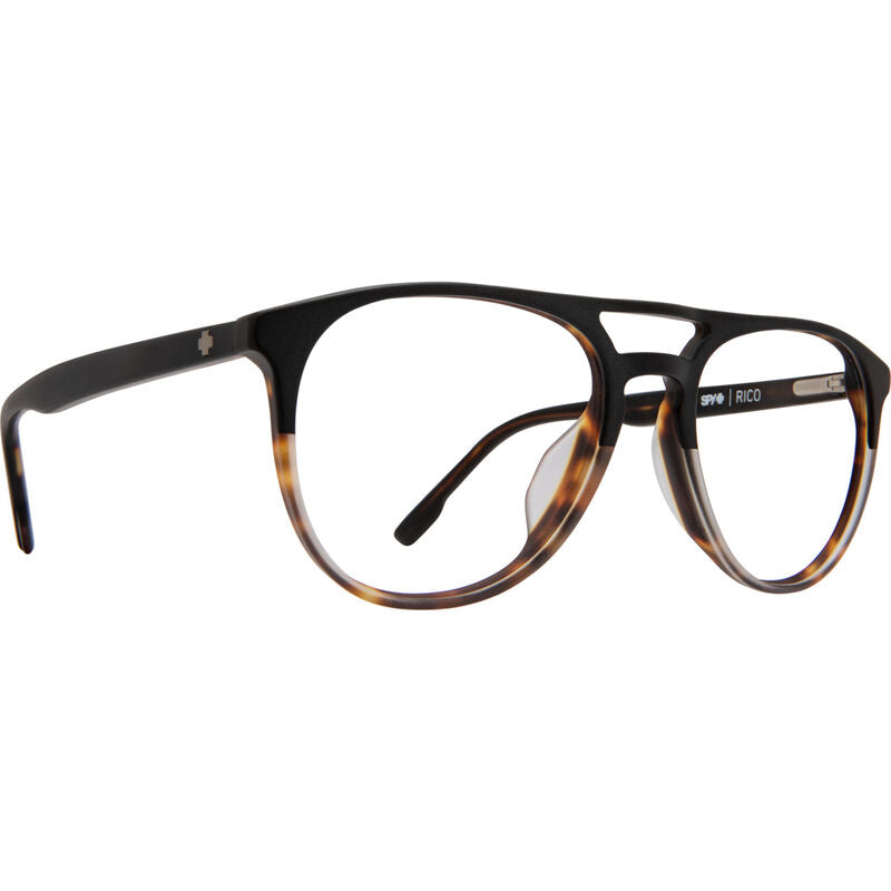 Spy Rico 52 Eyeglasses  Matte Black Tort Fade One Size