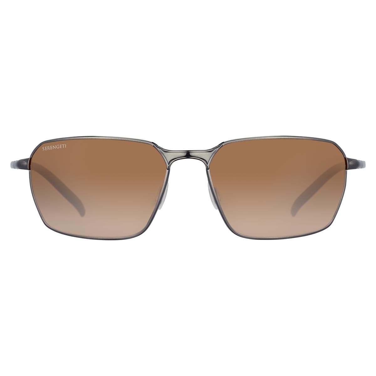 Serengeti Shelton Sunglasses  Shiny Dark Gunmetal Medium, Large